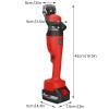 300W Cordless Electric Professional Sheep Shears, 21V Rechargeable Sheep Clipper, Shaving Fur Wool for Sheep Alpacas Goats view 3