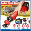 300W Cordless Electric Professional Sheep Shears, 21V Rechargeable Sheep Clipper, Shaving Fur Wool for Sheep Alpacas Goats view 4