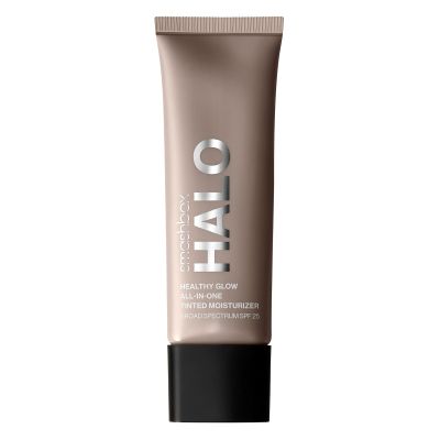 Smashbox Halo Healthy Glow All-In-One Tinted Moisturizer SPF 25 | Hydrating, Long Wearing, Tinted Moisturizer with SPF | Hyaluronic Acid, Light Olive