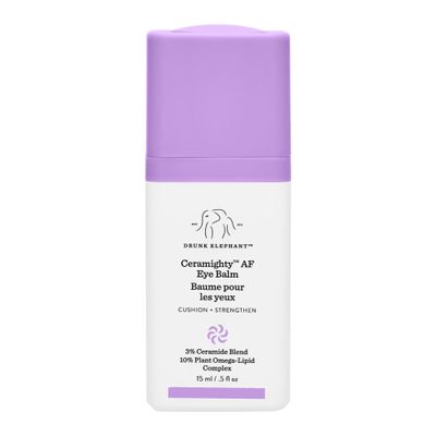 Drunk Elephant Ceramighty AF Eye Balm - 15 ml/.5 fl oz - Moisturizing Eye Cream - Clean Clinical Skincare - Cruelty-Free - Dermatologist-Tested - Free of Essential Oils, Silicones, and Fragrance