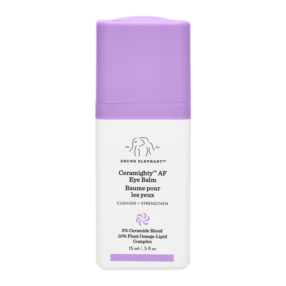 Drunk Elephant Ceramighty AF Eye Balm - 15 ml/.5 fl oz - Moisturizing Eye Cream - Clean Clinical Skincare - Cruelty-Free - Dermatologist-Tested - Free of Essential Oils, Silicones, and Fragrance