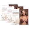 Chest Wrinkle Pads (3-Packs) - Anti-Aging Skin Firming Lift to Moisturize Fine Lines & Sagging Prevention- Safe Silicone Skin Care pads. Each package contains two chest pads. view 1