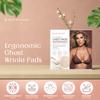 Chest Wrinkle Pads (3-Packs) - Anti-Aging Skin Firming Lift to Moisturize Fine Lines & Sagging Prevention- Safe Silicone Skin Care pads. Each package contains two chest pads. view 3