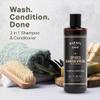 Barrel & Oak 2-in-1 Men's Shampoo and Conditioner, Cleanses Hair & Scalp, Multi-Use Hair Products for Men, Vegan Shampoo and Conditioner, Spiced Sandalwood, 16 oz view 2