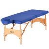 Master Zen-Touch Brady Lightweight Portable Massage Table Beauty Bed Tattoo Spa Salon Facial Lush Bed, Sky Blue, Wood 27'' view 1