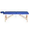 Master Zen-Touch Brady Lightweight Portable Massage Table Beauty Bed Tattoo Spa Salon Facial Lush Bed, Sky Blue, Wood 27'' view 3