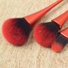 YQBUER Makeup Brush Professional 10pcs/Set Makeup Beauty Brushes Makeup Brush Cosmetics Brush kit Cosmetic Products (Color : Red, Size : 10pcs) view 3