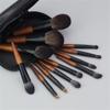 YQBUER Makeup Brush Mini Portable 12 Makeup Brush Set Loose Powder Brush Eyeshadow Brush Beauty Tool Cosmetic Products (Color : Black, Size : 12pcs) view 3