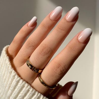 Glamnetic Press On Nails - Short Round, Glossy Fake Nails 30 Pc Full Kit