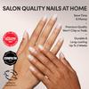 Glamnetic Press On Nails - Short Round, Glossy Fake Nails 30 Pc Full Kit view 2