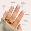 Glamnetic Press On Nails - Short Round, Glossy Fake Nails 30 Pc Full Kit view 3