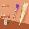 INKin Tattoo Cartridge Needles - Permanent Makeup SMP 3RL Round Liner 0.16MM Microblading Hair Scalp for Tattoo Pen Rotary Machine Supply view 3