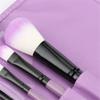 YQBUER Makeup Brush 7pcs/Set Makeup Brushes Set Kit + Bag Case Blush Eyeshadow Lip Brush Powder Foundation Blending Cosmetic Beauty Tools Cosmetic Products (Color : Purple, Size : 7pcs) view 4