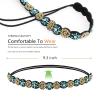AMCAMI 5 Pcs Beaded Headband, Crystal Sparkly Hairbands for Women, Elastic Headbands with Pearls & Rhinestones, Hair Accessories for Women & Girls view 2