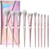 YQBUER Makeup Brush 10 Pcs Eye Makeup Brushes Set Powder Eye Shadow Eyebrow Brushes Facial Makeup Cosmetic Brush Tools Cosmetic Products view 1