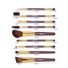 YQBUER Makeup Brush 9pcs/Set Makeup Brush Set Beauty Tools Natural Eye Shadow Foundation Powder Eyeliner Eyelash Lip Makeup Brush Cosmetic Products (Color : 2) view 2