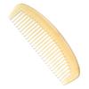 Premium Quality 100% Handmade Anti Static Natural Sheep Horn Comb - Professional Detangling Massage Comb (Wide Tooth) view 1