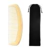 Premium Quality 100% Handmade Anti Static Natural Sheep Horn Comb - Professional Detangling Massage Comb (Wide Tooth) view 4