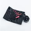 YQBUER Makeup Brush 7Pcs Makeup Brushes Eyelash Eyebrow Shader Set Powder Eyeshadow Make Up Brush Horse Hair Cosmetic Products (Color : Black, Size : 7pcs) view 2