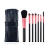 YQBUER Makeup Brush 7Pcs Makeup Brushes Eyelash Eyebrow Shader Set Powder Eyeshadow Make Up Brush Horse Hair Cosmetic Products (Color : Black, Size : 7pcs) view 3