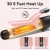 Maxt 5-in-1 Interchangeable Curling Iron Wand Set with 3 Barrels & Curling Thermal Brush | Ceramic Coated for Long-Lasting Curls, Waves Hair Curler (0.35-1.25 inch) view 3