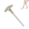 Pedicure Nail Drill Bit, Umbrella Shape Stainless Steel Nail Polishing Grinding Head for Nails and Toenails(C) view 1