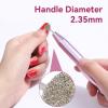 Pedicure Nail Drill Bit, Umbrella Shape Stainless Steel Nail Polishing Grinding Head for Nails and Toenails(C) view 3