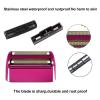 2 Pack Shaver Replacement Foil and Cutters Compatible with BaBylissPRO Double FXFS2 Metal Shaver foil Replacement,Purple view 4
