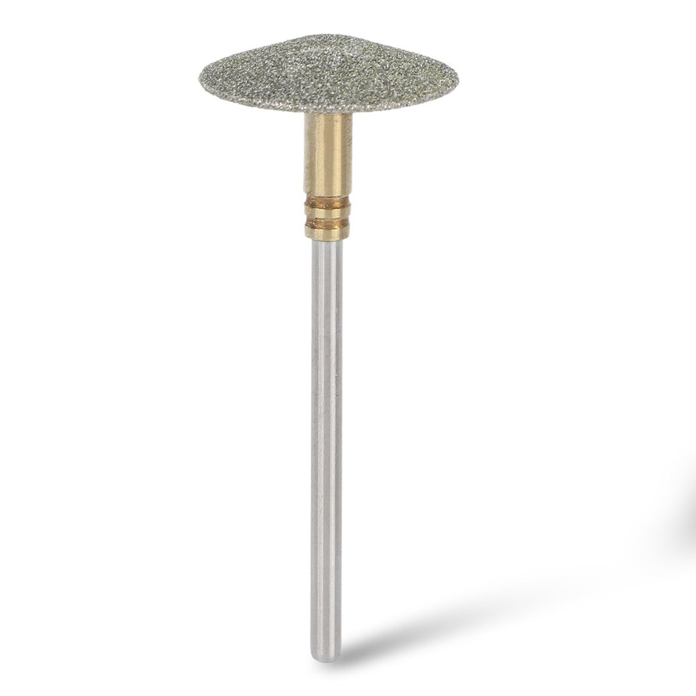 Pedicure Drill Bit, Umbrella Shape Stainless Steel Foot Calluses Polishing Grinding Head Dead Skin Remover for Electric Foot File Drilling Machine Accessory Tool (Medium)
