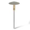 Pedicure Drill Bit, Umbrella Shape Stainless Steel Foot Calluses Polishing Grinding Head Dead Skin Remover for Electric Foot File Drilling Machine Accessory Tool (Medium) view 1