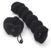 3 Pcs Magic Hair Bun Maker Foam Sponge Hair Bun Shaper Donut Bun Maker Hot Hair Donut Bun Ring Styler Maker Reusable Bun Twister Donut Maker Curler Accessories for Wedding Yoga Dancing(Black) view 2