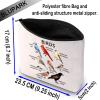 BLUPARK Birds Cosmetic Bag - Travel - Multicolor - Letter Print view 2