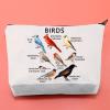 BLUPARK Birds Cosmetic Bag - Travel - Multicolor - Letter Print view 3