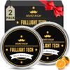 FULLLIGHT TECH Beard Balm, 2 Pack - Citrus Scent - Coconut, Argan, Jojoba Oils - Styles, Hydrates & Smooths Beards & Mustaches - Beard Styling Balm - Gifts for Men view 1