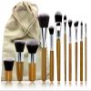 YQBUER Makeup Brush 11 pcs/Set Handle Makeup Brushes Set Kit Eyeshadow Eyebrow Concealer Blush Foundation Cosmetic Brushes Beauty Tools Cosmetic Products (Color : Natural, Size : 11pcs) view 1