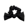 Bow Knot Large Intestine Hair Ring Silk Solid Color Hair Band Fashion Ladies High Elastic Hair Rope Hair Rope Headdress (Color : B) view 1