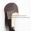 13x4 Lace Frontal Closure With Cap Brazilian Hair Human Hair Free Part With Baby Hair Straight Virgin Hair 14 Inch view 4
