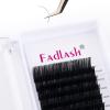 Lash Extensions 9-17mm C Curl Silk Classic Soft Faux Mink Mixed Tray Eyelash Extension Supplies (0.20-C, 9-17mm) view 1