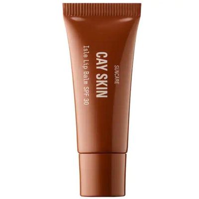 CAY SKIN Isle Lip Balm with SPF 30, Clear, 0.35 Ounce (Pack of 1)