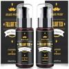 FULLLIGHT TECH Men's 2 Pack Beard Care Kit - Argan Oil & Jojoba Oils Shampoo, Rosemary Extract for Clean, Moisturizing and Nourishing Mustache & Beard Growth view 1