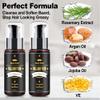 FULLLIGHT TECH Men's 2 Pack Beard Care Kit - Argan Oil & Jojoba Oils Shampoo, Rosemary Extract for Clean, Moisturizing and Nourishing Mustache & Beard Growth view 2