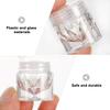 10pcs Sub Packaging Bottles Storage Bottles for Concealer and Loose Powder with Transparent Cover and Inner Plug for Travel and Makeup view 4