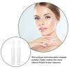 LALAFINA 20pcs Mini Eyebrow Makeup Brush Cap Versatile Cosmetics Tool for Makeup Application Travel-Friendly for Eyebrows Lips and More view 2