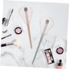 10pcs Bristle Cover Makeup Protective Cover Makeup Brush Plastic Cover Make Protector Makeup Cover Makeup Brush Guard Cover Cosmetics Brush Protector Plastic Brush Cover Makeup Lid view 4