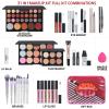 Makeup Kit For Women Full Kit Eyeshadow Eyeliner lipgloss, Lipstick Makeup brushes Mascara Eyebrow pencil Concealer Face Powder Primer make up Set For Girls Beginners view 2