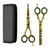 Hairdressing Cutting Scissors Barber and Thinning Salon Shears Set Case 6 inch view 1