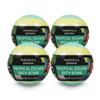 Nature's Beauty Tropical Escape, Pineapple & Coconut Scent Bath Bomb Multi-Pack - Natural Hand Crafted, Luxury Spa Bomb, Nourish Dry Skin, Made w/Coconut Oil + Witch Hazel, 5.5 oz (4 Pack) view 1