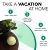 Nature's Beauty Tropical Escape, Pineapple & Coconut Scent Bath Bomb Multi-Pack - Natural Hand Crafted, Luxury Spa Bomb, Nourish Dry Skin, Made w/Coconut Oil + Witch Hazel, 5.5 oz (4 Pack) view 3