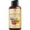 Handcraft Blends USDA Organic Jojoba Oil - Cold-Pressed 4 Fl Oz - 100% Pure and Natural - Premium Grade Carrier Oil for Skin and Hair - Hair and Body - Massage - Hexane-Free view 1