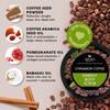 Nature's Beauty Cinnamon Coffee Energy Body Scrub Multi-Pack - Gently Exfoliate, Energize & Invigorate Dull Skin, Made w/Pomegranate & Babassu Oil + Coffee Seed Powder, 11.3 oz (2 Pack) view 2